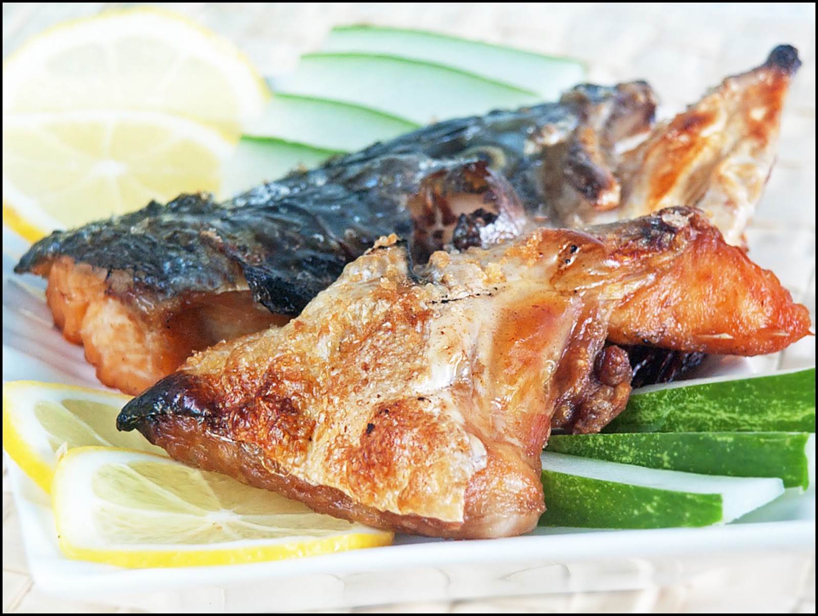 KitchenTigress SaltGrilled Salmon Head