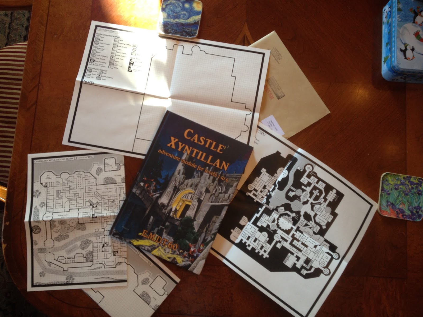 From Kuroth's Quill grodog's AD&D blog Review Castle Xyntillan by