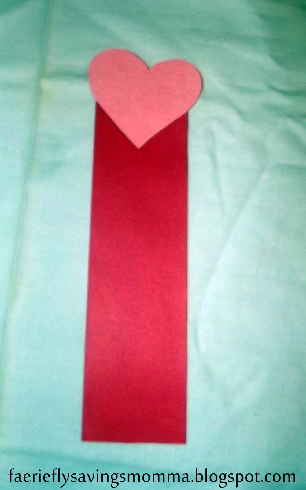 My Kind Of Introduction: Make a Valentine's Bookmark ~ Kids Craft