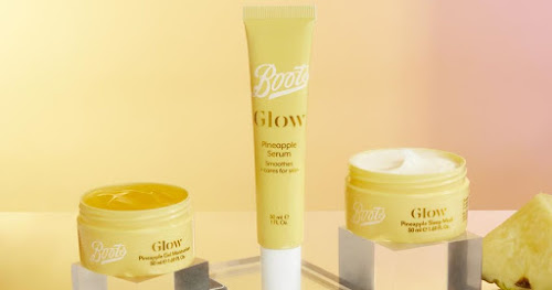 Boots Glow Pineapple Skincare Collection