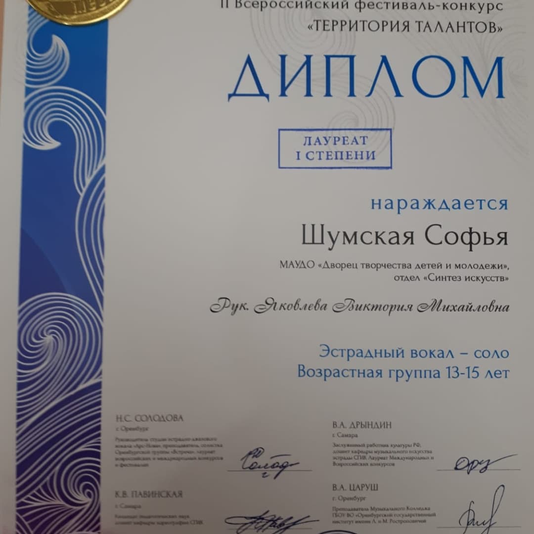 территория талантов конкурсы