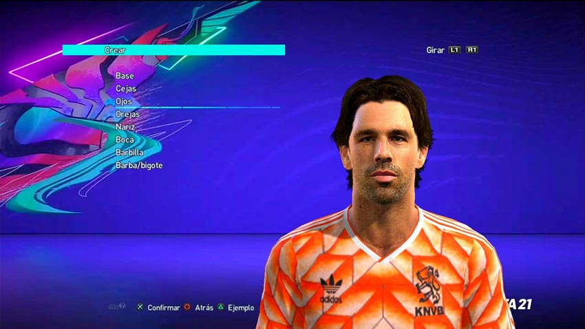 Ruud van Nistelrooy Face For PES 2013