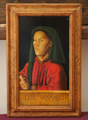 Leal Souvenir (Van Eyck) - reproduction by Marcello Barenghi