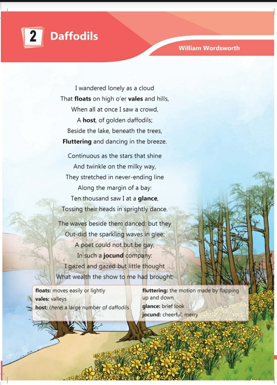 ENGLISH DAFFODILS (POEM)