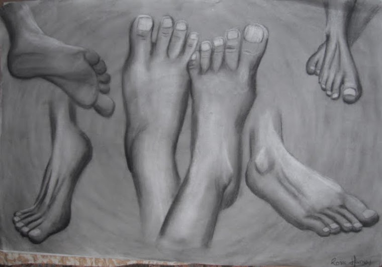 Figure Drawing - Feet