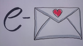 e-Briefkuvert mit Herz