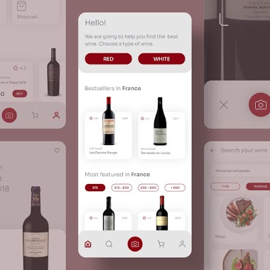 App Concept - Wine Scanner