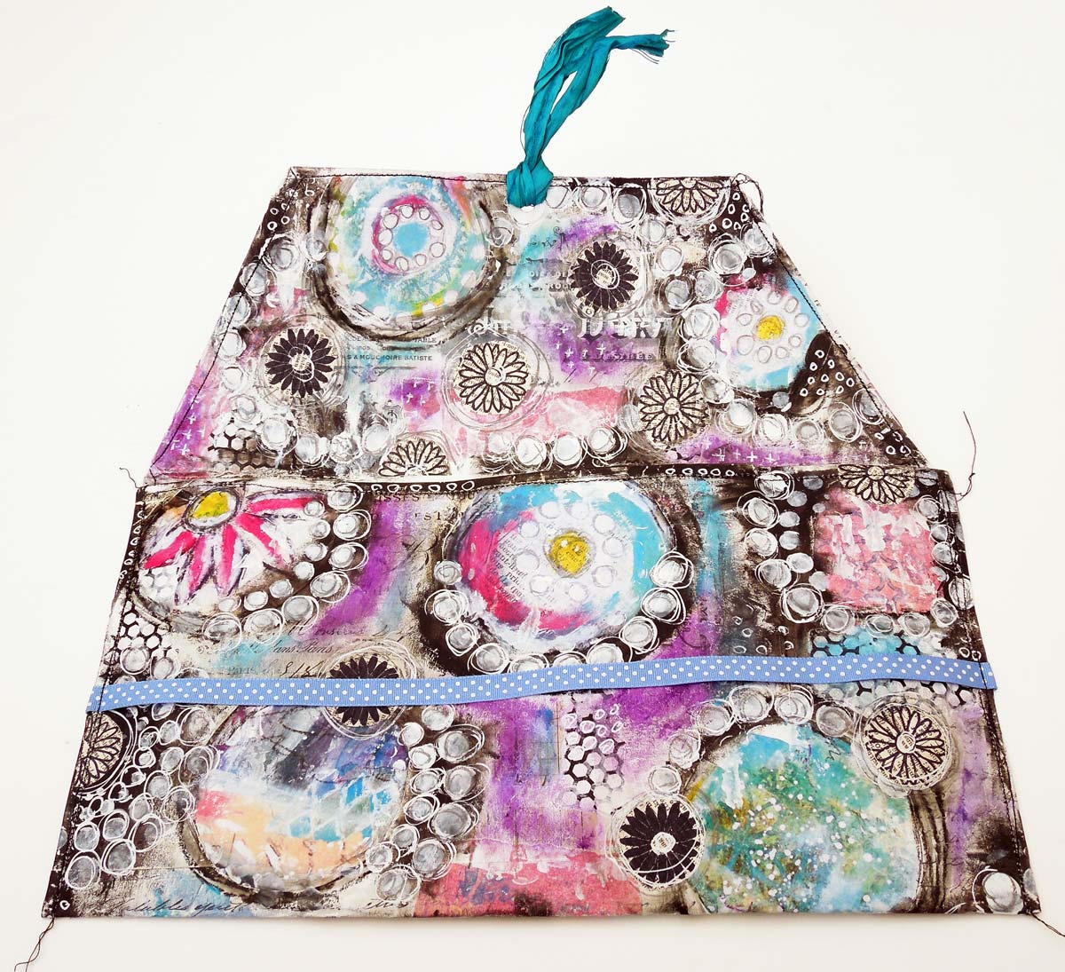 Inky Dinky Doodle Wanderlust Week 38 Altered brown bag envelope