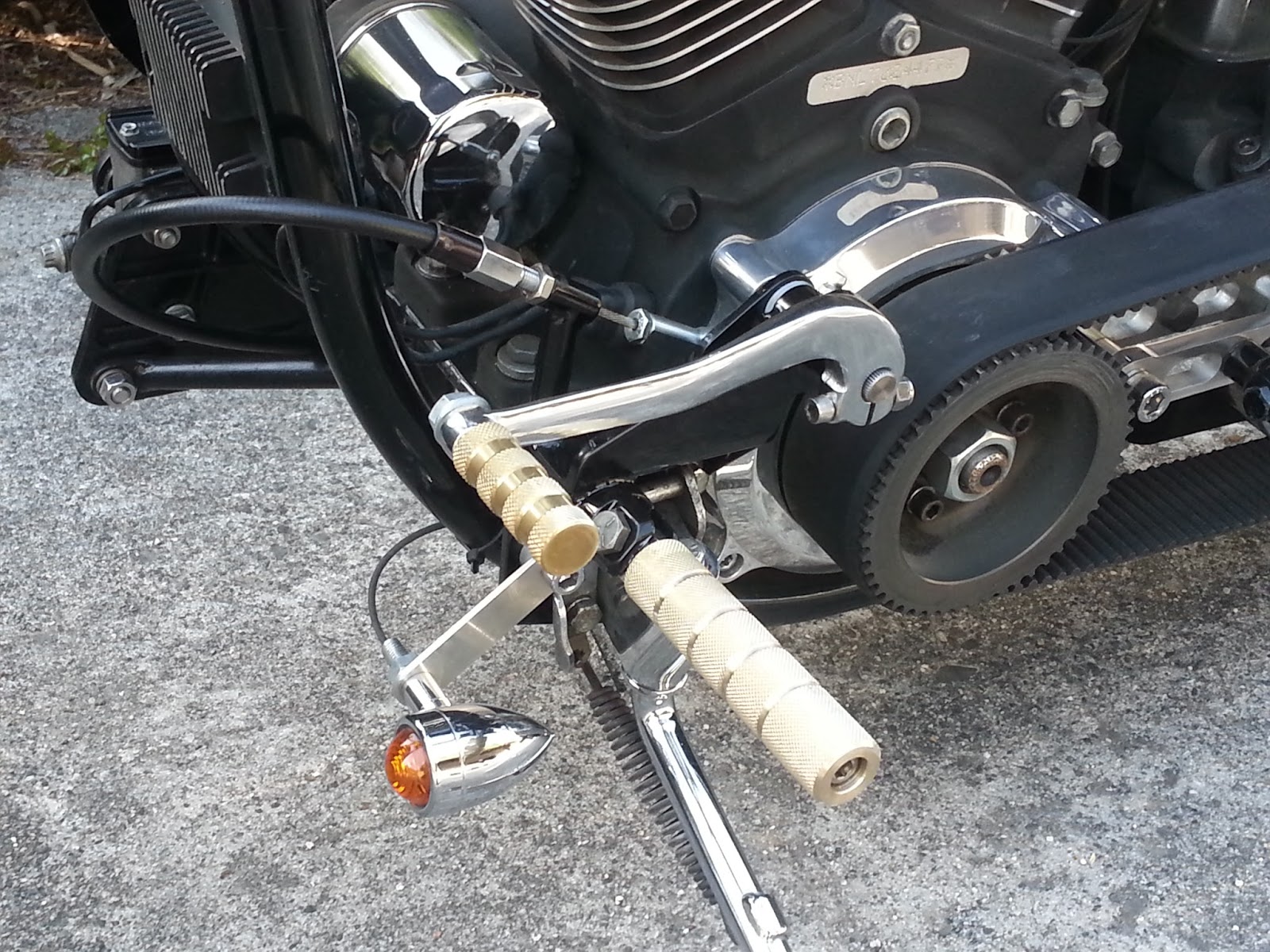 ハーレー エボ EVO スーサイド クラッチ ジョッキー