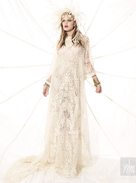 Vestido de boda encaje Vestido de novia con encaje sencillo y cómodo