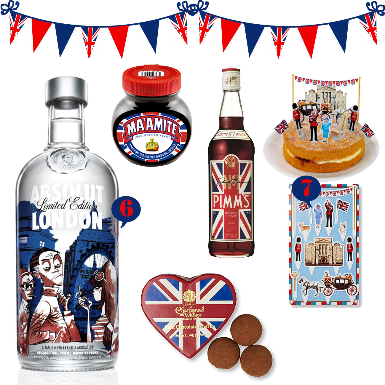 Atelier Buffo Diamond Jubilee souvenirs