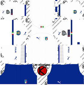 Italy 2018-2019 Kit - Dream League Soccer Kits