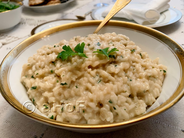 Roasted Garlic, Parmesan, Risotto, recipe