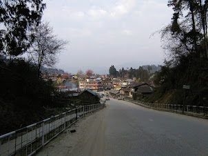 Hapoli Town in Ziro Valley  of Arunachal Pradesh.