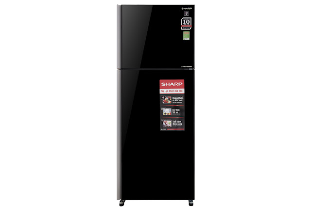 Tủ lạnh Sharp Inverter 510 lít SJ-XP555PG-BK