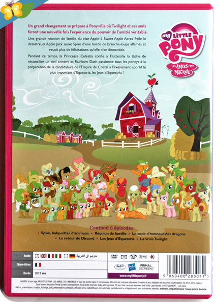 DVD My Little Pony - Les jeux d’Equestria