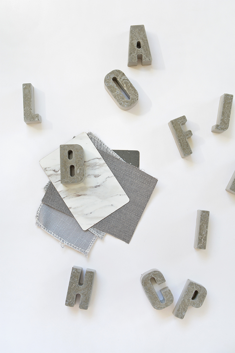 DIY concrete paperweights — Caroline Burke Burkatron