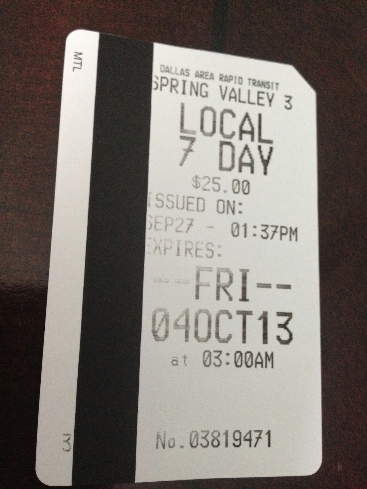 State Fair of Texas 2013 Taking the DART train from Richardson to the