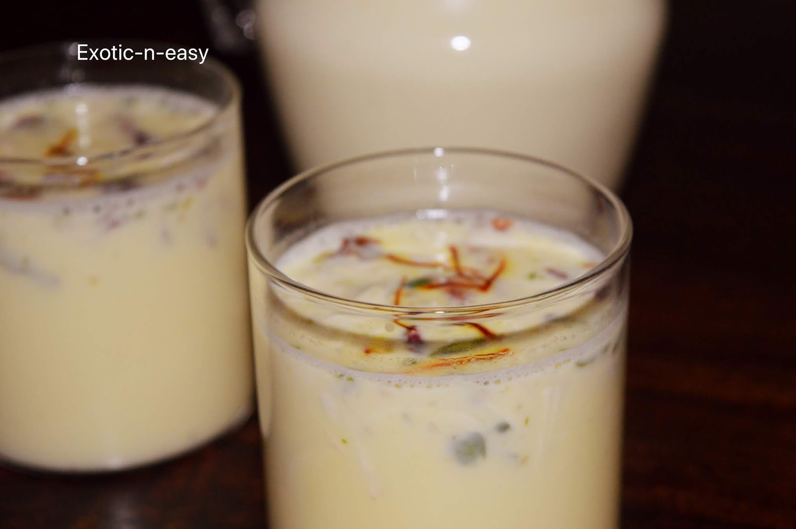 exoticneasy cooking Dry Fruit Milk