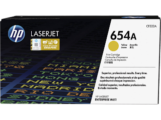 CF332A HP 654A Yellow Original LaserJet Toner Cartridge