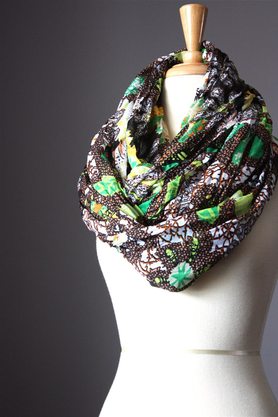 Laboratory of Fashion How to wear a scarf. New infinity scarves for