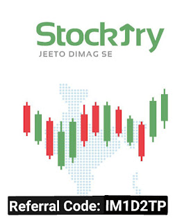 Stocktry Free  Rs.100 Bonus or Invite Code