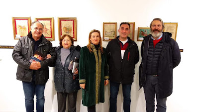 Exposición presentada por el director de Medina Azahara Alberto Montejo y la Catedrática de Árabe de la Universidad Complutense de Madrid, Maria Jesús Viguera Molins.