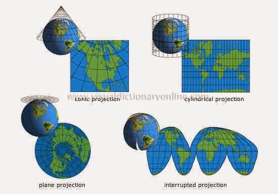 Maps Projection  Geography Class