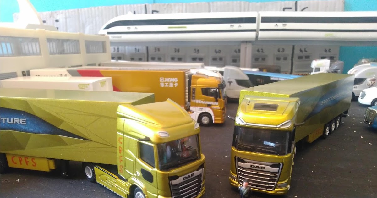 CarPro Transport DAF XF / XG 2022 World Premiere 1/87 Ho model diecast CPFS CarPro Transport