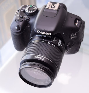 Jual Kamera DSLR Canon EOS 600D Lensa Kit di Malang