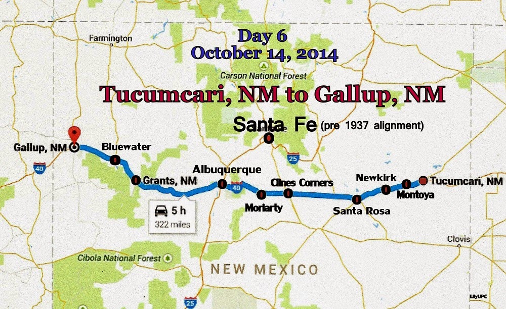 Route 66 National Motor Tour 2014 ! October 14, 2014 Tucumcari, NM to