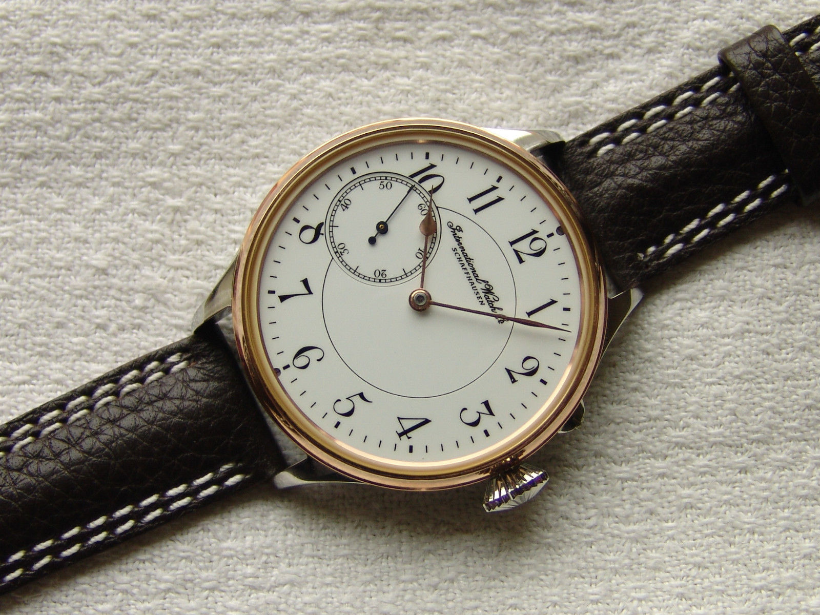 Antique Watches UNIQUE IWC HIGH GRADE ANTIQUE PATENTED POCKET WATCH