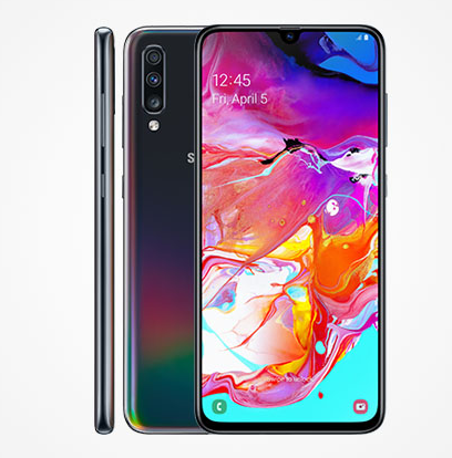 Samsung Galaxy A70s specifications and design