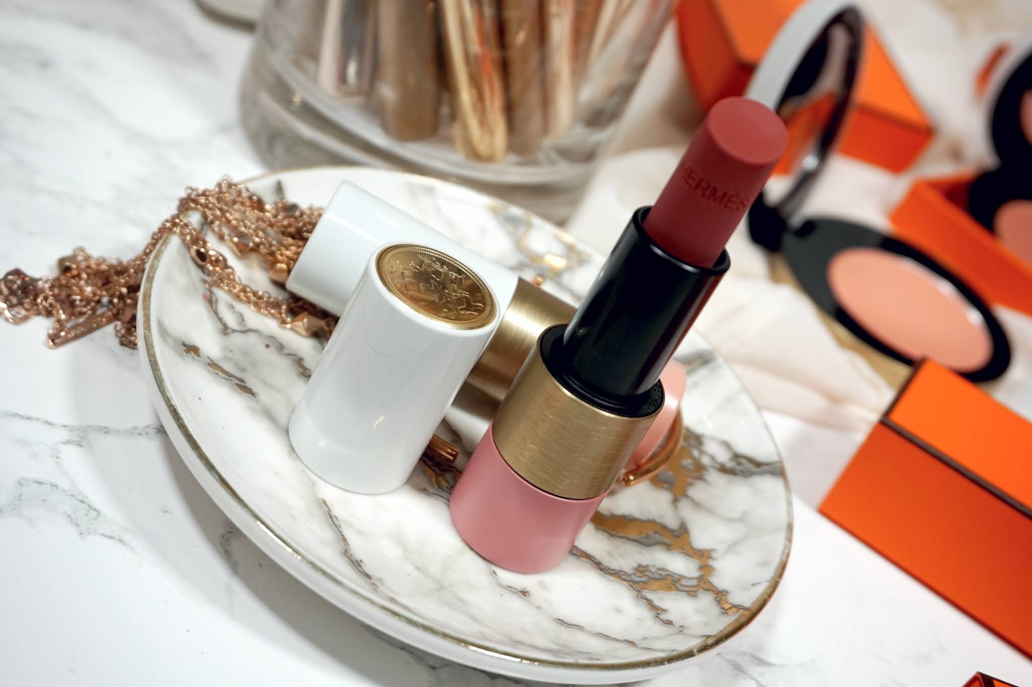 Review, Hermès Rose Hermès - Tinted Lip Enhancer Balm