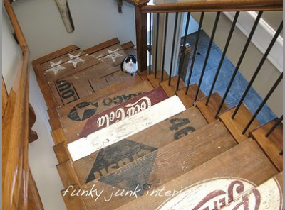 ESTILO RUSTICO: Escaleras Rusticas II