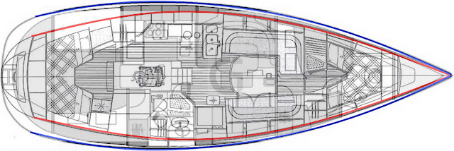 Beneteau Oceanis 393 vs Najad-390