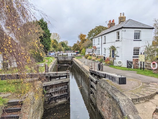 Cowroast Lock on The Grand Union Canal