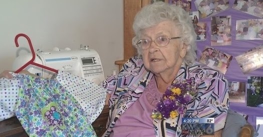 Anciana llegó a confeccionar mil para niñas pobres de - Acontecer Cristiano - Noticias Cristianas