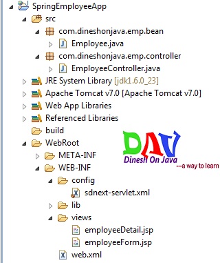 Spring MVC Form Handling Example