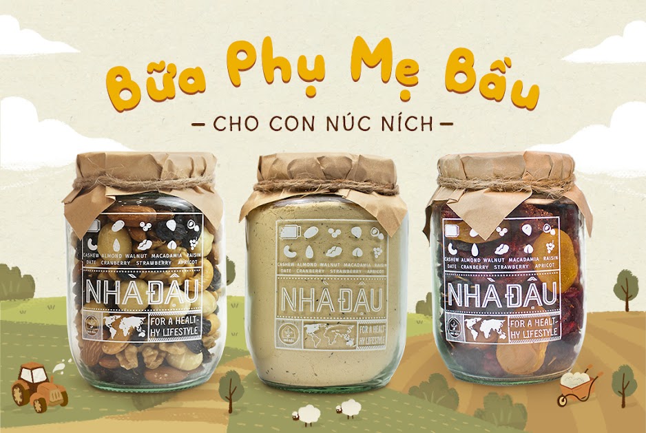 [A36] Mua quà tặng dinh dưỡng cho Mẹ Bầu mới mang thai