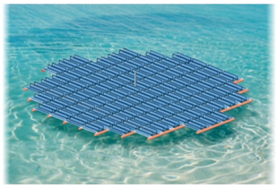 Panells fotovoltaics flotants