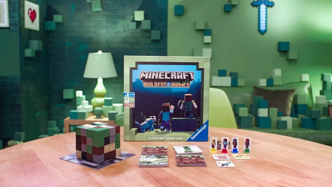 Minecraft de tabuleiro traz estratégia, exploração e construção - Nerdizmo