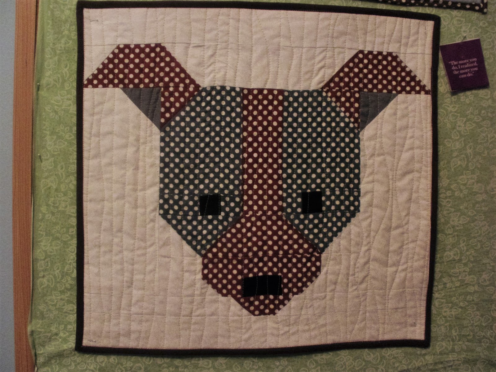 High Road Quilter Quilt Reveal Dog Gone Cute