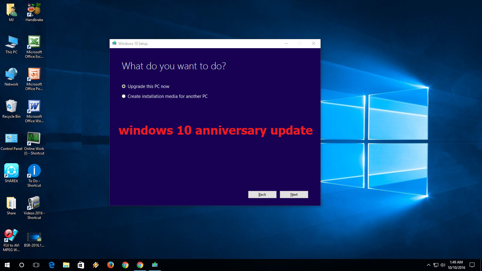 windows 10 anniversary update download size