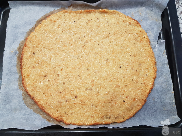 Pizza con base de coliflor paso 1