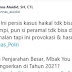 Muannas Alaidid Serukan Polisi Tangkap Mbak You gegara Ramalkan Jokowi Lengser di 2021
