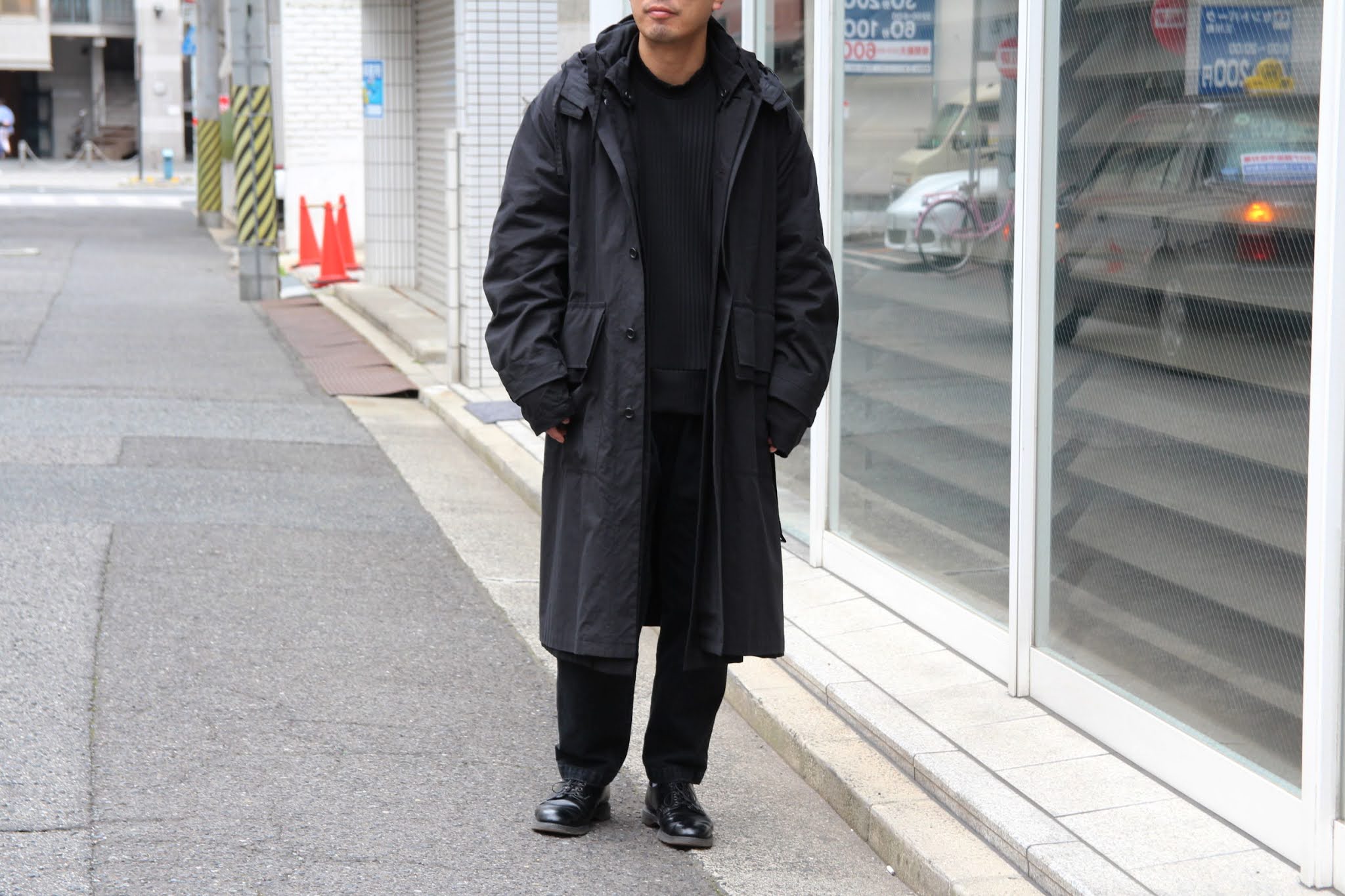 新品 stein OVERSIZED LAYERED HOODED COAT | angeloawards.com