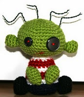 PATRON GRATIS MUÑECO ZOMBIE AMIGURUMI