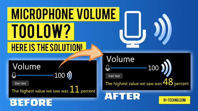 Microphone Volume is very low on Windows PC? This is the solution