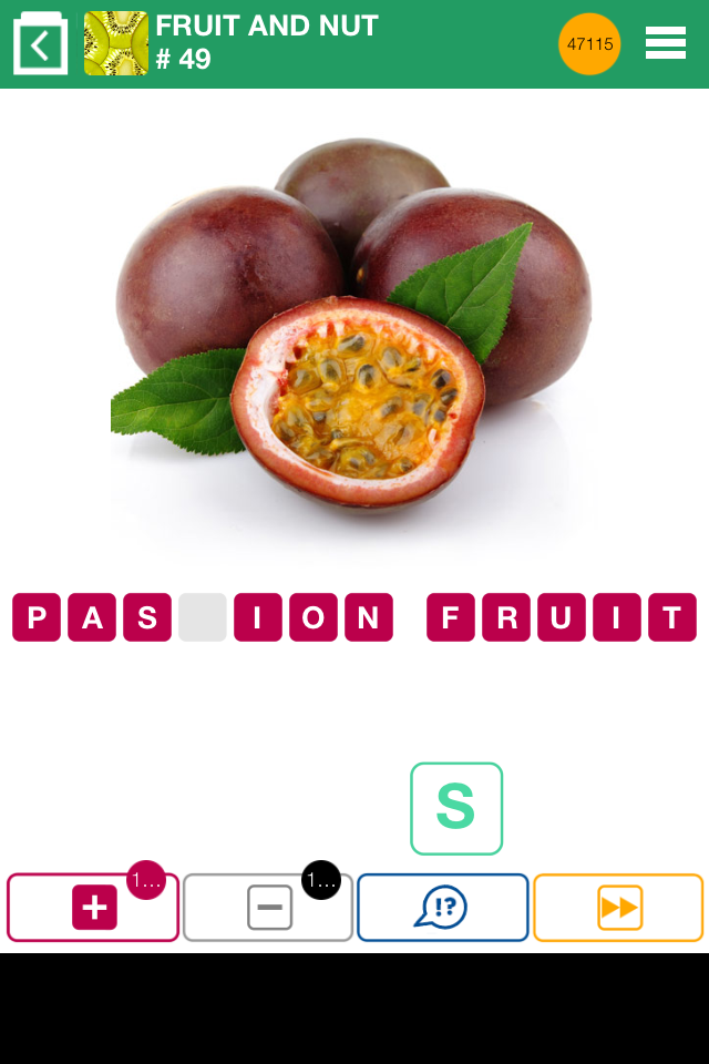 App and Answers 100 Pics 1 Picture Quiz Fruit and Nut Level 4150 Answers